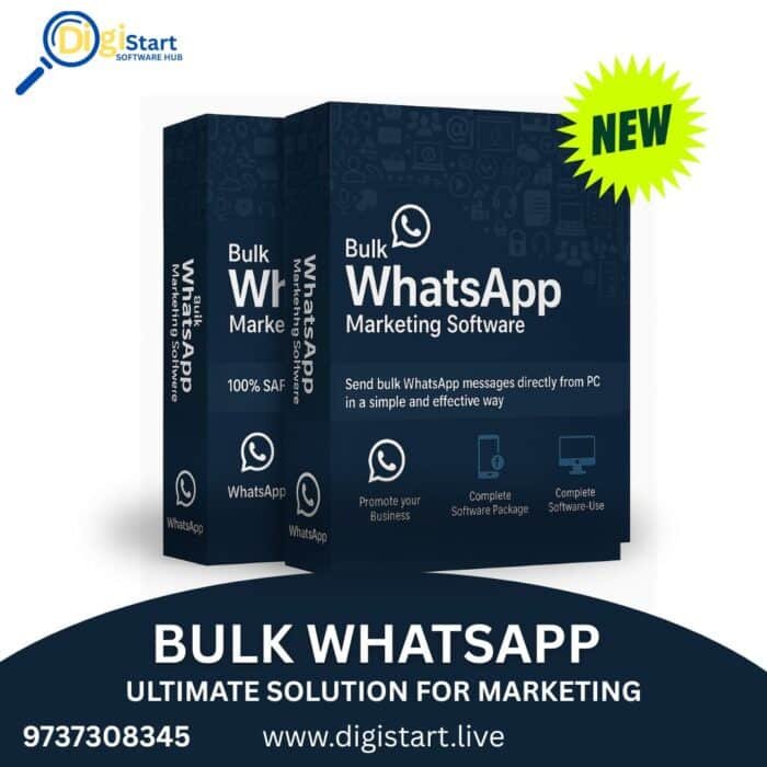 Bulk Whatsapp Marketing Software For 1 Pc 1 Year (Original)